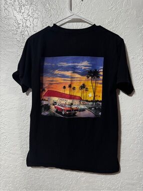 In-N-Out Burger Texas Golden Hour Black Graphic Tee